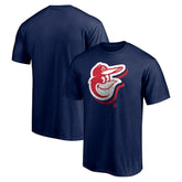 Baltimore Orioles Red White and Team T-Shirt Navy