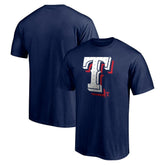 Texas Rangers Red White and Team T-Shirt Navy