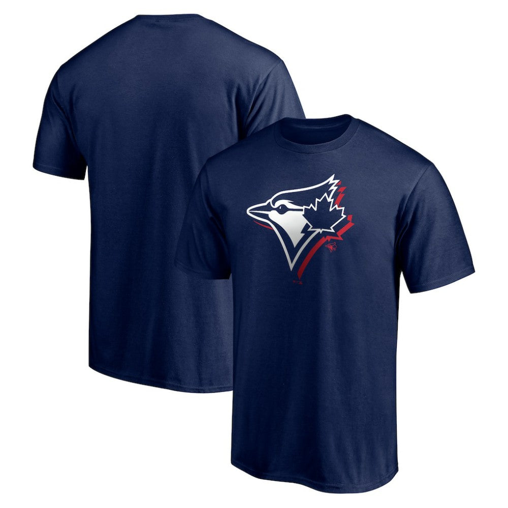 Toronto Blue Jays Red White and Team T-Shirt Navy