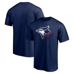 Toronto Blue Jays Red White and Team T-Shirt Navy