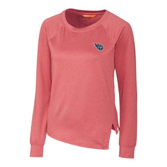 Tennessee Titans Cutter & Buck Women's Jackson Pullover Sweatshirt - Heathered Red online