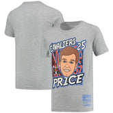 Mark Price Cleveland Cavaliers Youth Hardwood Classics King of the Court Player T-Shirt sale - Gray discount