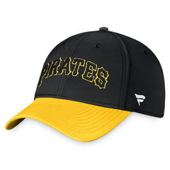 Pittsburgh Pirates Core Flex Hat Black/Gold