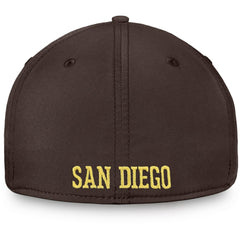 San Diego Padres Core Flex Hat Brown