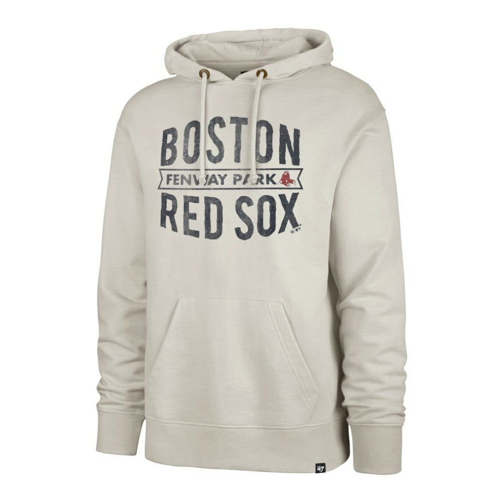 Boston Red Sox Cross Check Fenway Pullover Hoodie Oatmeal