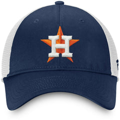 Houston Astros Team Core Unstructured Trucker Adjustable Hat Navy/White