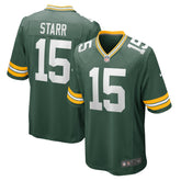 Bart Starr Green Bay Packers Retired Player Game Jersey - Green outlet