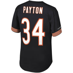 Walter Payton Chicago Bears Retired Player Name & Number Mesh Top - Black cheap