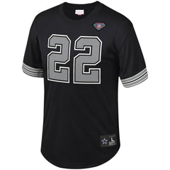 Emmitt Smith Dallas Cowboys Retired Player Name & Number Mesh Top - Black online