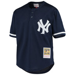Derek Jeter New York Yankees Youth Cooperstown Collection Mesh Batting Practice Jersey Navy