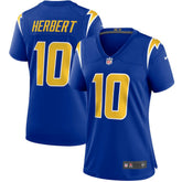Justin Herbert Los Angeles Chargers Women's Game Jersey - Royal outlet