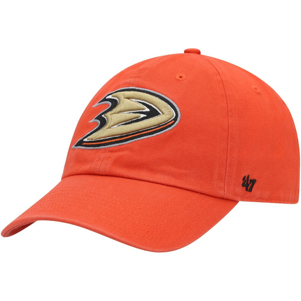 Anaheim Ducks '47 Clean Up Adjustable Hat - Orange Hats