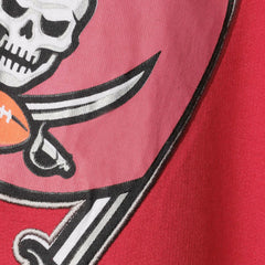 Tampa Bay Buccaneers Big & Tall Block Party Pullover Hoodie - Red/Pewter for sale