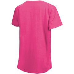 Kansas City Royals Girls Youth Jersey Stars V-Neck T-Shirt Pink