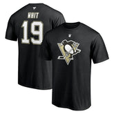 Ryan Whitney Pittsburgh Penguins Fanatics Authentic Stack Retired Player Nickname & Number T-Shirt - Black T-shirts