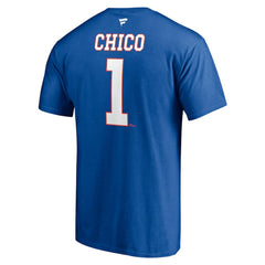 Glenn Resch New York Islanders Fanatics Authentic Stack Retired Player Nickname & Number T-Shirt - Royal T-shirts