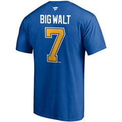 Keith Tkachuk St. Louis Blues Fanatics Authentic Stack Retired Player Nickname & Number T-Shirt - Blue T-shirts