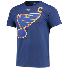 Wayne Gretzky St. Louis Blues Fanatics Authentic Stack Retired Player Nickname & Number T-Shirt - Blue T-shirts