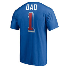 Detroit Pistons Number One Dad T-Shirt sale - Royal outlet