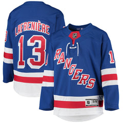 Alexis Lafreniere New York Rangers Youth Home Premier Player Jersey - Blue Jerseys