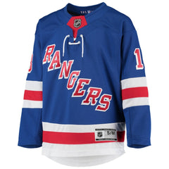 Alexis Lafreniere New York Rangers Youth Home Premier Player Jersey - Blue Jerseys
