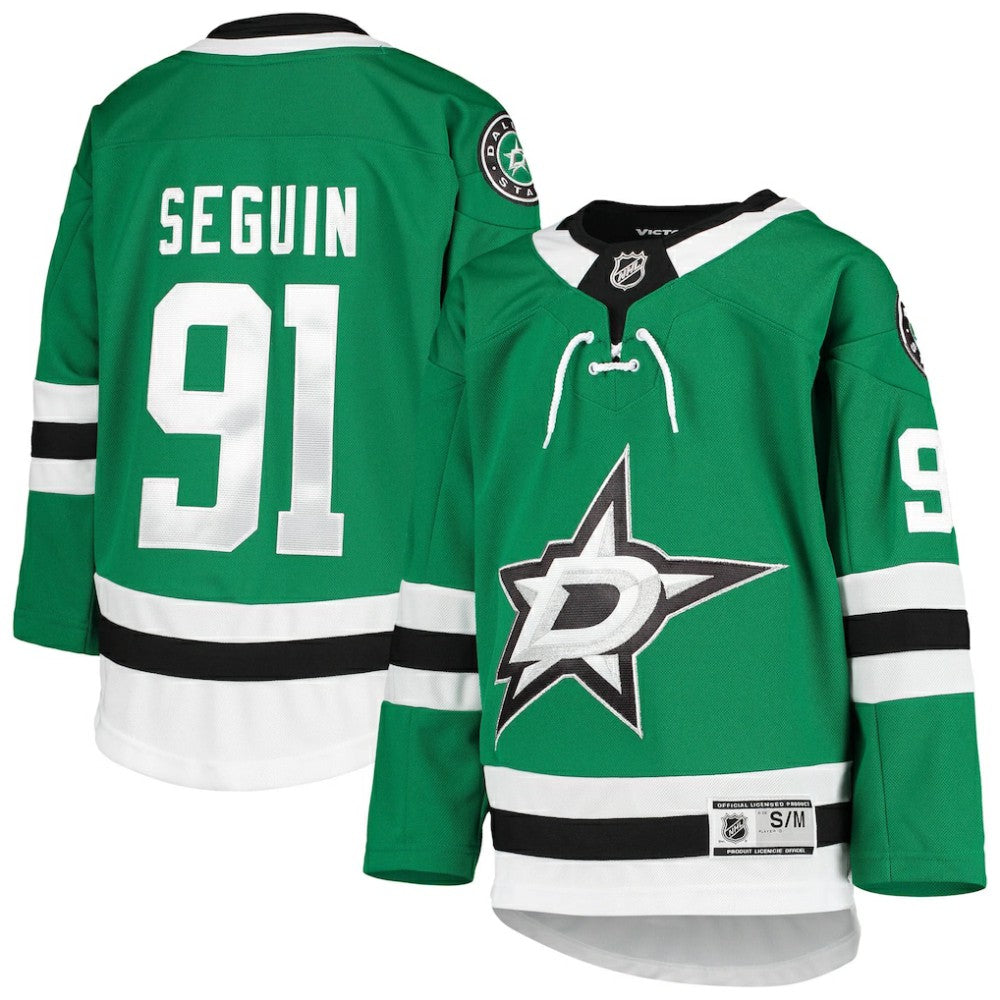 Tyler Seguin Dallas Stars Youth Home Premier Player Jersey - Kelly Green Jerseys
