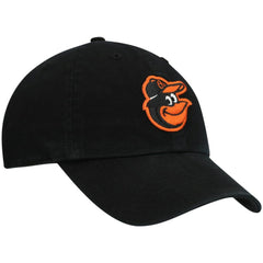 Baltimore Orioles Youth Team Logo Clean Up Adjustable Hat Black