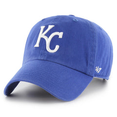Kansas City Royals Youth Team Logo Clean Up Adjustable Hat Royal