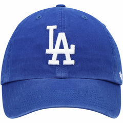 Los Angeles Dodgers Youth Team Logo Clean Up Adjustable Hat Royal