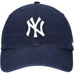 New York Yankees Youth Team Logo Clean Up Adjustable Hat Navy