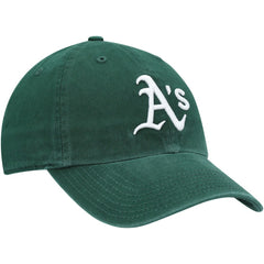 Athletics Youth Team Logo Clean Up Adjustable Hat Green
