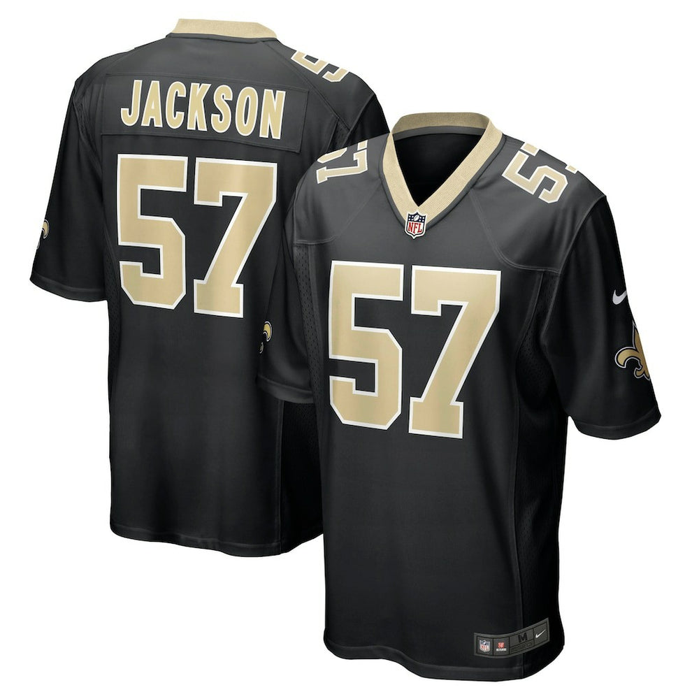 Rickey Jackson New Orleans Saints Retired Player Jersey - Black for sale