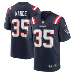 Jim Nance New England Patriots Retired Player Jersey - Navy sale