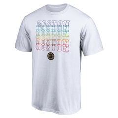 Boston Bruins City Pride T-Shirt - White T-shirts