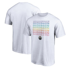 Edmonton Oilers City Pride T-Shirt - White T-shirts