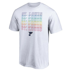 St. Louis Blues City Pride T-Shirt - White T-shirts