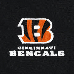 Cincinnati Bengals Dunbrooke Big & Tall Dakota Canvas Hoodie Full-Zip Jacket - Black online