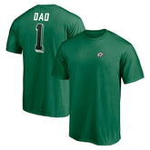 Dallas Stars Number One Dad Logo T-Shirt - Green T-shirts