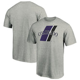Colorado Rockies Team Prep T-Shirt Heathered Gray