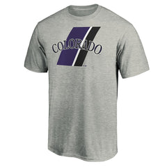 Colorado Rockies Team Prep T-Shirt Heathered Gray