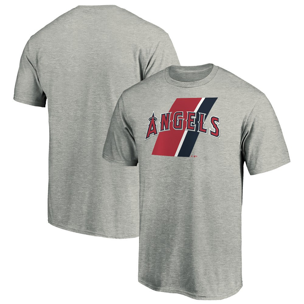 Los Angeles Angels Team Prep T-Shirt Heathered Gray
