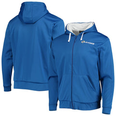 Los Angeles Rams Dunbrooke Apprentice Full-Zip Hoodie - Royal/White on sale