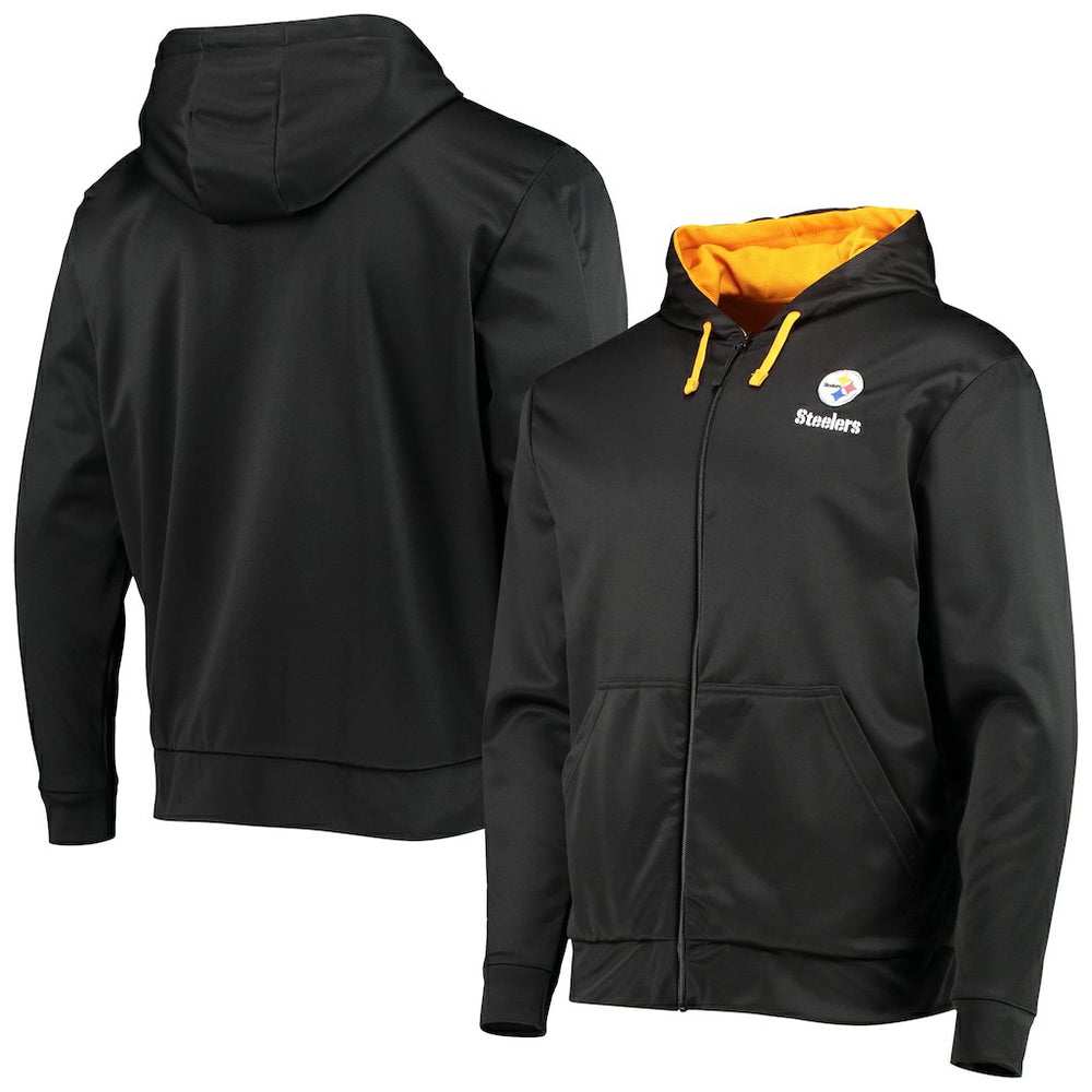 Pittsburgh Steelers Dunbrooke Apprentice Full-Zip Hoodie - Black/Gold on sale