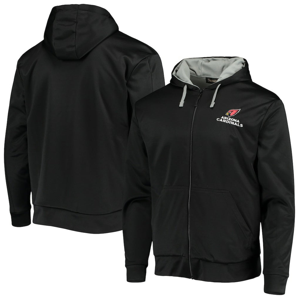 Arizona Cardinals Dunbrooke Apprentice Full-Zip Hoodie - Black/Gray on sale