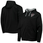 Atlanta Falcons Dunbrooke Apprentice Full-Zip Hoodie - Black/Gray outlet