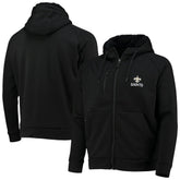 New Orleans Saints Dunbrooke Shag Tri-Blend Full-Zip Raglan Hoodie - Black outlet