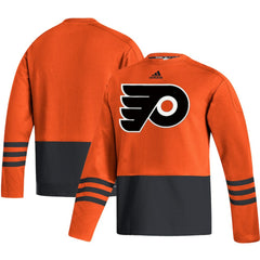 Philadelphia Flyers adidas Logo AEROREADY Pullover Sweater - Orange Pullover