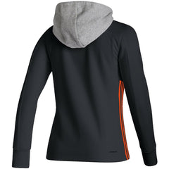 Philadelphia Flyers adidas Women's Skate Lace AEROREADY Pullover Hoodie - Black Hoodies