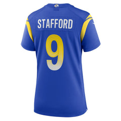 Matthew Stafford Los Angeles Rams Women's Game Jersey - Royal outlet