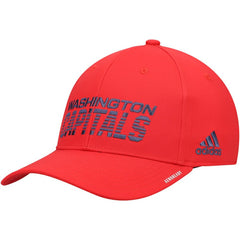 Washington Capitals adidas 2021 Locker Room AEROREADY Flex Hat - Red Hats